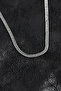 316L Steel Curb Model Chain Silver Color Men's Necklace 5886