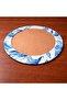 American Service, Blue Coral Pattern Digital Printed Supla (6 Pieces) - 3