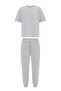 Elasticated leg basic oversize tracksuit set - 7