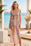Luxury Beachwear Transparent Set Blouse-Skirt - 2