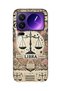 Xiaomi 17 Pro Max Compatible Libra Sign Patterned Transparent Phone Case