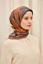 Velora Scarf Art Mocha Mousse 90X90 - 4