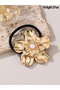 Pack of 3 - Golden Flower Hair Tie - 5