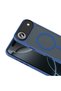 iPhone 17 Air Compatible Case Matte Back Surface Flet Magsafe Cover T38689 - Navy Blue - 4