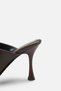 Cansu women's heeled slippers with belt a012 - k525 - 4
