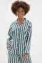 New Top Quality Women's Apaj Collar Women's Gaffur Patterned Pajama Set