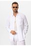 Muslin Fabric Long Sleeve Men's Shirt - 6