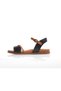 Women's Genuine Leather Casual Sandals with Buckle Detail - 7