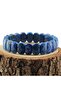 Natural Stone Lapis Lazuli 9x14 Mm Natural Stone Bracelet - 4
