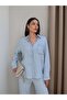 Denim Look Shirt Set - 6