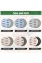 24pcs Sandpaper 5Inch, Grit 1000/1500/2000/3000/4000/5000 Sandpaper Pads, Round, No-Hole, Wet and... - 2