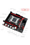 لوحة أم + معالج MACHINIST X79 S7، لوحة أم LGA2011-3 مع مجموعة اختيارية لمعالج Xeon E5 2640 V2 - 6