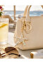 White Stone Starfish Keychain – Gold Detailed Bag Charm ✨ 🤍 🌟 - 4