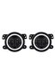 4 inch Round LED Front Driving Fog Lights White Amber DRL For Wrangler JK Dodge Journey Magnum Ch... - 7