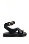 صندل نسائي من Celeste Vera 0012351 باللون الأسود الريفي - 4