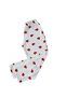 Girls' Pajama Set Summer Milan Fabric Heart Pattern with Bow Detail Shirt Collar - 7