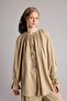 100% Cotton Manuka X Defacto Regular Fit Voile Long Sleeve Tunic H4776Ax26Sm - 2