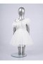 Girl's Layered Tulle Princess Wedding Dress Evening Gown with Bow on the Back-Aby-0050 Plus - 4