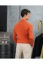 Slimfit Molded Cotton Knitwear Half Fisherman Knitwear Sweater - 5