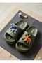 Bella Kids Tom and Jerry Themed Green Children's Sandals Slippers - 2
