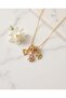 Zircon Stone Detailed Figured Charm Necklace - 3