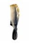 Natural Bone Comb Cattle Horn Kt-123 Handmade Handle Hair Comb 19 cm Thick Body Horn - 2