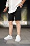 Raw Linen Shorts - 3