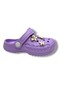 E300-26 Butterfly Rabbit Flower Decorated Girls' Sabo Slippers&5Andalet - 2