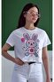 Unisex Oversize 24/1 Combed Cotton Dtf Printed T-Shirt - Dtf170
