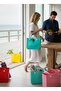 Silicone Beach Bag Shoulder Bag Large Size 29(H)X34X13Cm Pink - 5