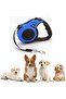 Silk Route Retractable Dog Leash, Anti-slip Handle, Strong Nylon Tape, Tangle-free, One-handed Lock & Release - 5