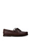 Men's Genuine Leather Brown Marine Shoes