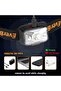 Head Torch Rechargeable, LED Headlight Super Bright with Red Light, 200 Lumen 4 Modes Lightweight Headlamp, for Power Cuts, Emergency, Running, Hiking - 6