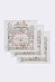 100% Cotton 3-Piece Mouth Cloth Set - Theatre / Pink