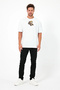 Unisex Oversize Embroidered Demon Slayer Zenitsu and Nezuko Anime Design 100% Cotton T-Shirt - 3