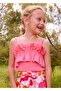 Girl's Strappy Tshirt Pink