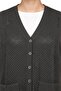 Women's Gray Buttoned Pocketed Knitwear Mother's Vest - 2