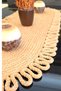 Wicker Jute Color 35X100 cm Decorative Runner Stylish Table Centerpiece Decorative Table Accessory - 5
