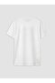 Lcw Kids White Crew Neck Boy's Pajamas Set with Shorts - 4