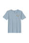 Eid T-Shirt - Golden Crescent Noor Embroidered Design, Premium Polycotton, Breathable Unisex Festive Wear for Men & Women
