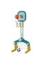 - 3 In 1 Kids Basketball Football Ring Toss Playset - Green