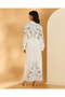 Women White Printed Casual Dress - 3