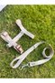 H Type Dog Chest and Walking Leash Set. Ergonomic Soft Textured Adjustable