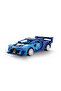 C51073W Blue Race Car 325 Piece Block Toy