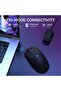 ماوس ألعاب لاسلكي خفيف الوزن X11 مع قاعدة شحن RGB، ثلاثي الأوضاع - 2.4G/USB-C سلكي/بلوتوث، 22 ألف نقطة في البوصة، مستشعر بصري PAW3311، مفتاح HUYU، 5 أزرار قابلة للبرمجة لأجهزة الكمبيوتر/ماك (أسود) - 3