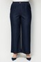 Wide Leg Trousers with Elastic Waist - 4