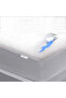Coral Fleece Waterproof Mattress Protector 150x200+35cm with Deep Pocket