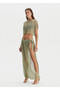 Beachwear Knitwear Skirt Green - 4