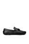 Men's Genuine Leather Black Tassel Loafers