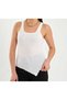 Open Collar Asymmetric Blouse - 2